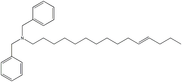 (11-Pentadecenyl)dibenzylamine Struktur