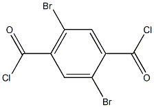 2,5-Dibromoterephthalic acid dichloride Struktur