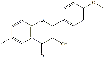 4'-Methoxy-6-methylflavonol Struktur