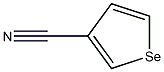 3-Cyanoselenophene Struktur