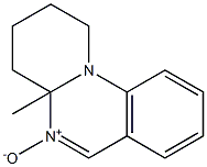 2,3,4,4a-Tetrahydro-4a-methyl-1H-pyrido[1,2-a]quinazoline 5-oxide Struktur