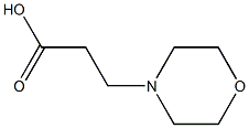 3-Morpholinopropanoic acid Struktur