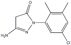 3-Amino-1-(5-chloro-2,3-dimethylphenyl)-5(4H)-pyrazolone Struktur