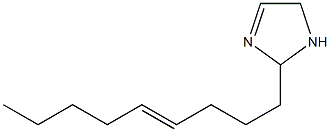 2-(4-Nonenyl)-3-imidazoline Struktur