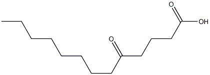 5-Oxotridecanoic acid Struktur