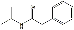 N-Isopropyl-2-phenylethaneselenoamide Struktur