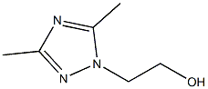 3,5-Dimethyl-1H-1,2,4-triazole-1-ethanol Struktur