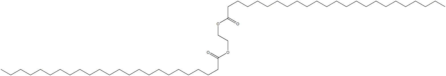 Ditetracosanoic acid 1,2-ethanediyl ester Struktur