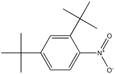 1,3-Di-tert-butyl-4-nitrobenzene Struktur