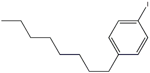 4-Octylphenyl iodide Struktur