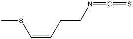 (Z)-4-Methylthio-3-butenyl isothiocyanate Struktur