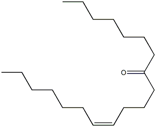 (12Z)-12-Nonadecen-8-one Struktur