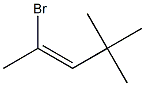 (Z)-2-Bromo-4,4-dimethyl-2-pentene Struktur