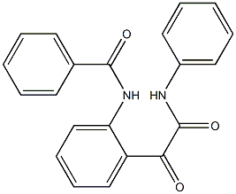 N-[2-[[(Phenylamino)carbonyl]carbonyl]phenyl]benzamide Struktur