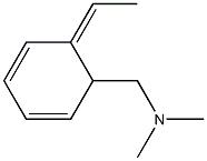 (1Z)-2-[(Dimethylamino)methyl]-1-ethylidene-3,5-cyclohexadiene Struktur