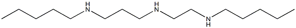 N-[2-(Pentylamino)ethyl]-N'-pentyl-1,3-propanediamine Struktur