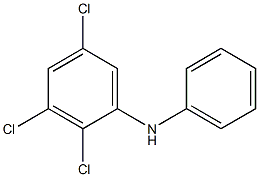 2,3,5-Trichlorophenylphenylamine Struktur