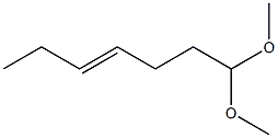 4-Heptenal dimethyl acetal Struktur