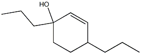 1,4-Dipropyl-2-cyclohexen-1-ol Struktur