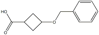 Cyclobutanecarboxylic acid, 3-(phenylmethoxy)- Struktur