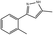 5-methyl-3-o-tolyl-1H-pyrazole Struktur