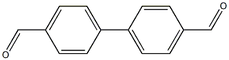 4,4'-Bis(formyl)biphenyl Struktur