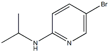 5-Bromo-N-isopropyl-2-pyridinamine Struktur