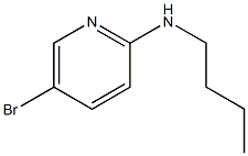 5-Bromo-N-butyl-2-pyridinamine Struktur