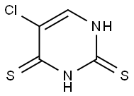 5-Chloro-1H-pyrimidine-2,4-dithione Struktur