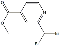 methyl 2-(dibromomethyl)isonicotinate Struktur