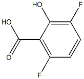 3,6-Difluorosalicylic acid, 97% Struktur