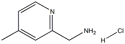 (4-Methylpyridin-2-yl)methylamine hydrochloride Struktur