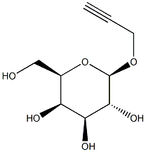 Propargyl b-D-galactopyranoside Struktur