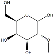 2-O-Methyl-D-galactopyranose Struktur