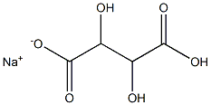 Sodium hydrogen tartrate test solution (Pharmacopoeia) Struktur