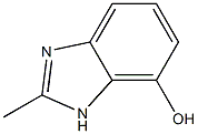 2-Methyl-3H-benzoimidazol-4-ol Struktur