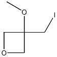 3-(iodomethyl)-3-methoxyoxetane Struktur