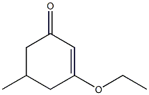 3-Ethoxy-5-methylcyclohex-2-en-1-one Struktur