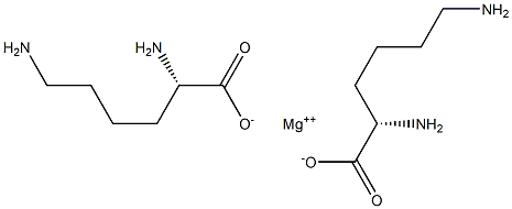 Lysine magnesium Struktur