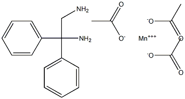 -diphenylethylenediamine manganese (III) acetate Struktur