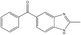 (2-METHYL-1H-BENZIMIDAZOL-5-YL)-PHENYL-METHANONE Struktur