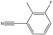 3-Fluoro-2-methylbenzonitrile Struktur