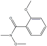 2,N-DIMETHOXY-N-METHYLBENZAMIDE Struktur