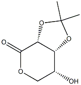 2,3-O-Isopropyllidene-D-Ribonic,-Lactone Struktur