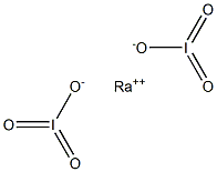 Radium iodate Struktur