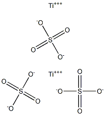 Titanium(III) sulfate Struktur