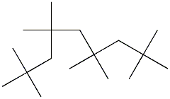 2,2,4,4,6,6,8,8-OCTAMETHYLNONANE Struktur