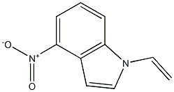 4-nitro vinyl indole Struktur