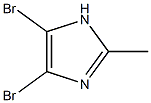 4,5-Dibromo-2-methylimidazole Struktur