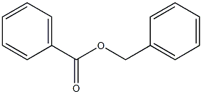 Benzoic acid benzyl ester Struktur